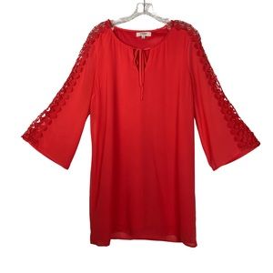 Umgee Orange Tunic Dress